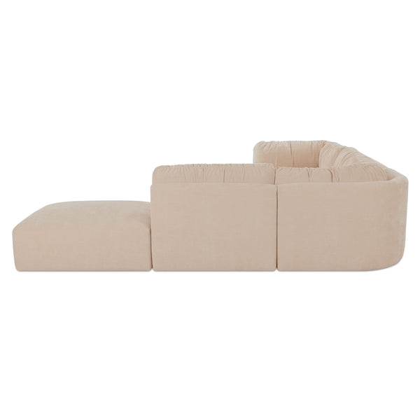 Moe's Matina Dream Modular Sectional in Oatmeal