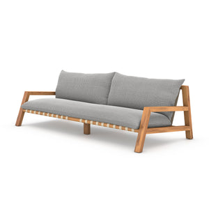 Soren Outdoor Sofa In 95" In Faye Ash