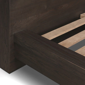 Torrington Queen Bed - Umber Oak