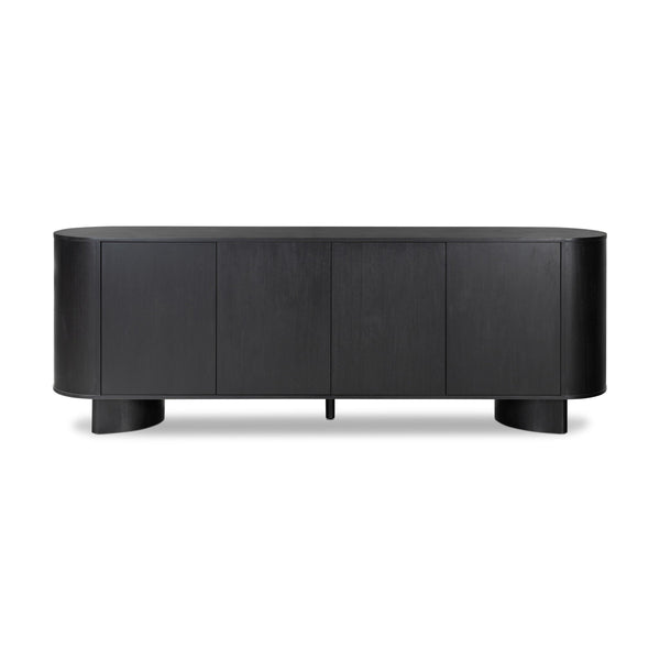 Paden Sideboard - Aged Black Acacia