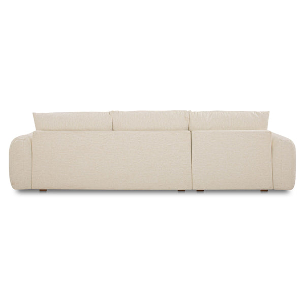 Moe's Berga Left Facing Sectional in Oat