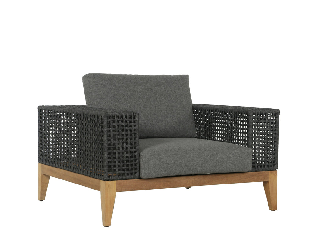 SALERNO ARMCHAIR - GRACEBAY GREY
