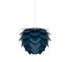 Aluvia Mini Plug-In Pendant in Petrol with White Cord