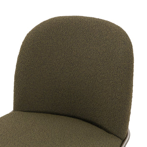 Astrud Dining Chair In Fiqa Boucle Olive