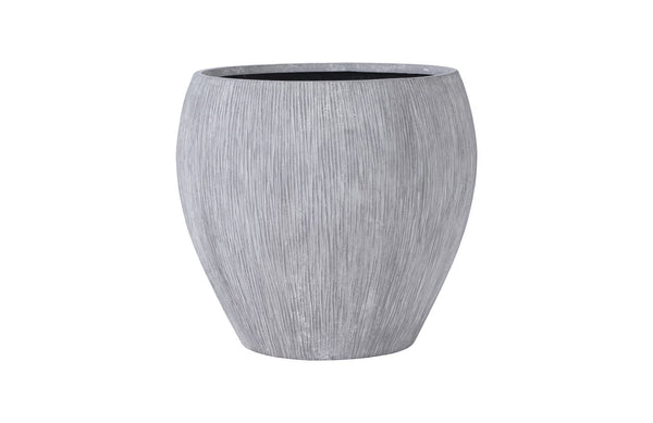 Brianna String Planter, Raw Gray, Large