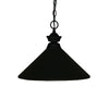 Pendant Lights 1 Light Pendant in Matte Black Finish