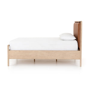 Rosedale Bed In Yucca Oak Veneer In King