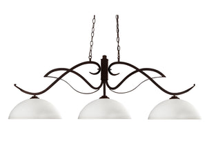 Phoenix 4 Light Island/Billiard in Bronze Finish
