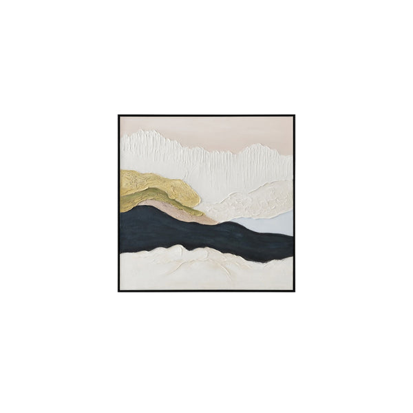Elevate Framed Abstract Landscape Painting