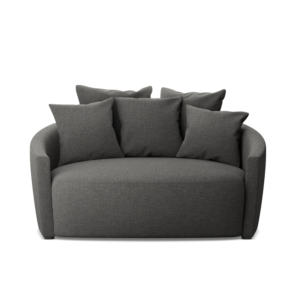 Open Box - Chloe Media Lounger In Gibson Smoke