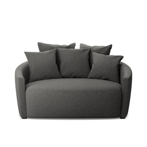 Open Box - Chloe Media Lounger In Gibson Smoke