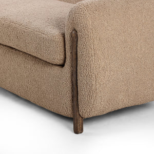 Lyla Sofa In 86" In Sheepskin Camel