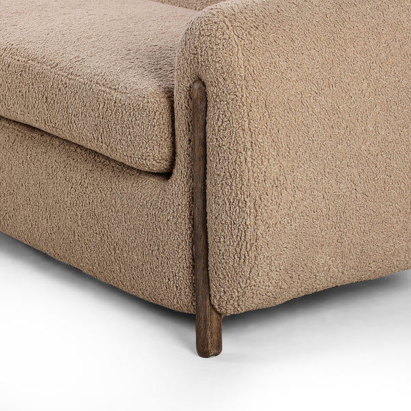 Lyla Sofa In 86" In Sheepskin Camel