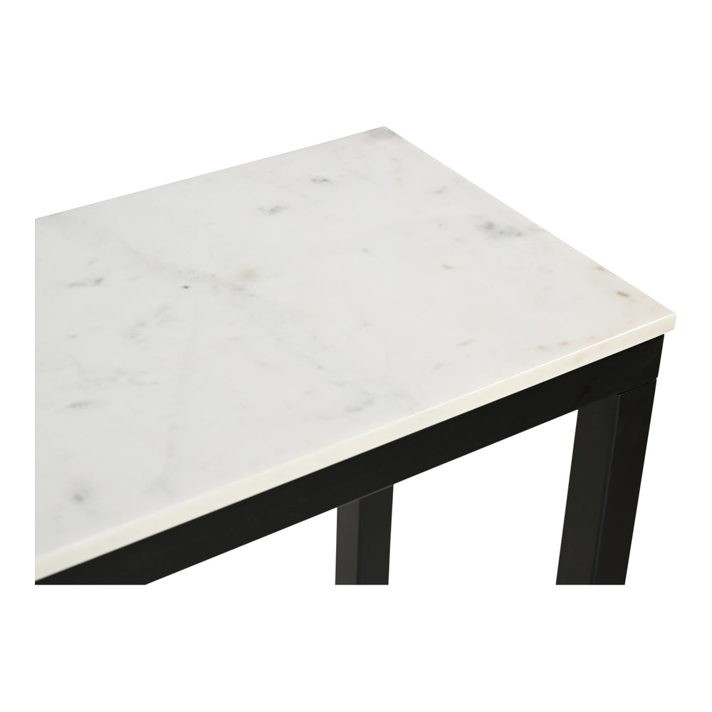 Parson Marble Console Table with Iron Frame