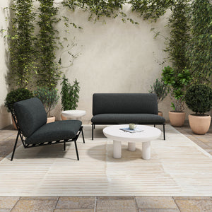 Moe's Salma Outdoor Chair in Grey