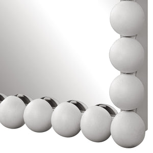 Serna White Tall Mirror