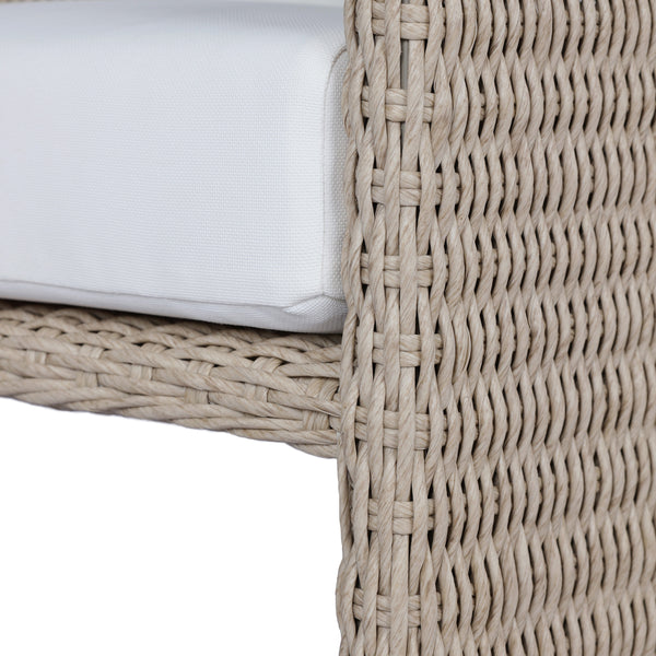 Fae Outdoor Dining Chair in White