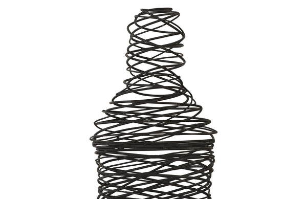 Abstract Wire Man Floor Sculpture, Large