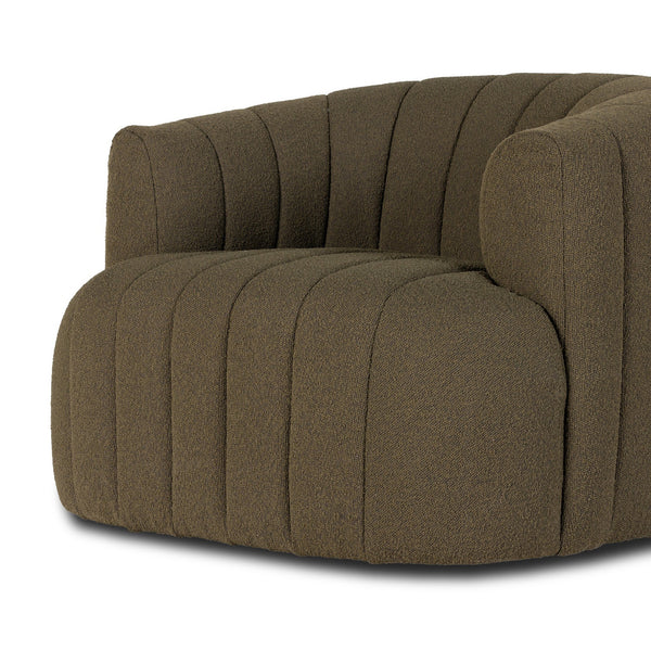 Elliana Swivel Chair - FIQA Boucle Olive