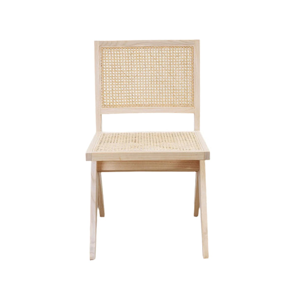 Jeanneret Cane Side Chair - Oak