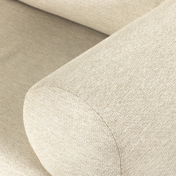 Joss Outdoor Sofa In 106" In Natural Teak