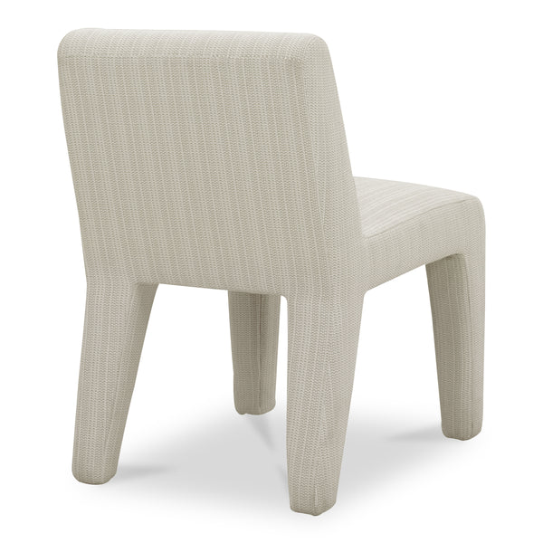Moe's Verona Outdoor Dining Chair in Cream
