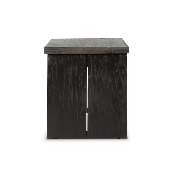 Warby Desk in Worn Black Veneer