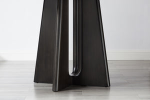 Luna 48” Round Table, Caviar