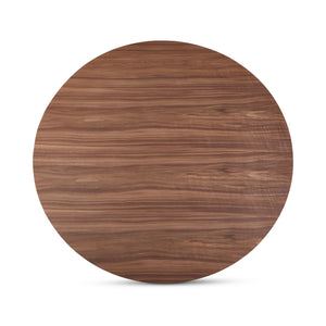 Moe's Otago Round Dining Table 54" Walnut Brown