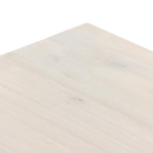 Trey Executive Desk In Dove Poplar