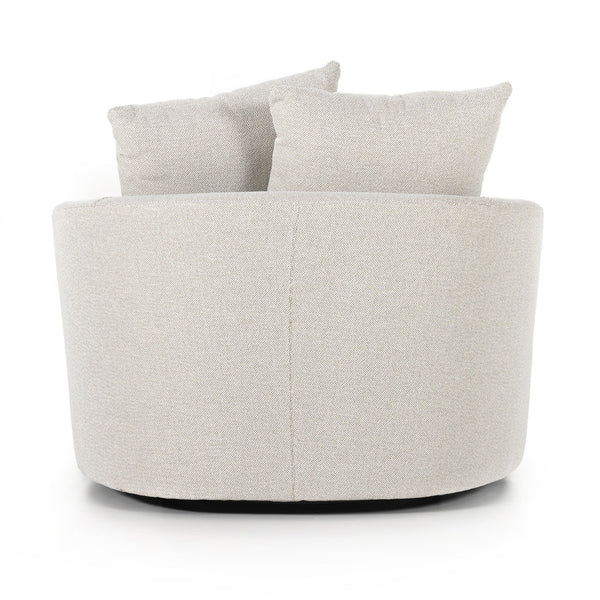 Chloe Swivel Chair - Delta Bisque