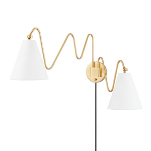 Onda Plug-in Sconce