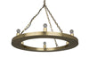 Ciro Chandelier, Metal with Brass Finish