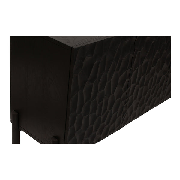 Misaki Sideboard in Black Oak Finish