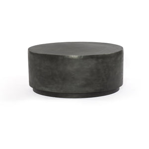 Javi Outdoor Coffee Table In Aged Grey