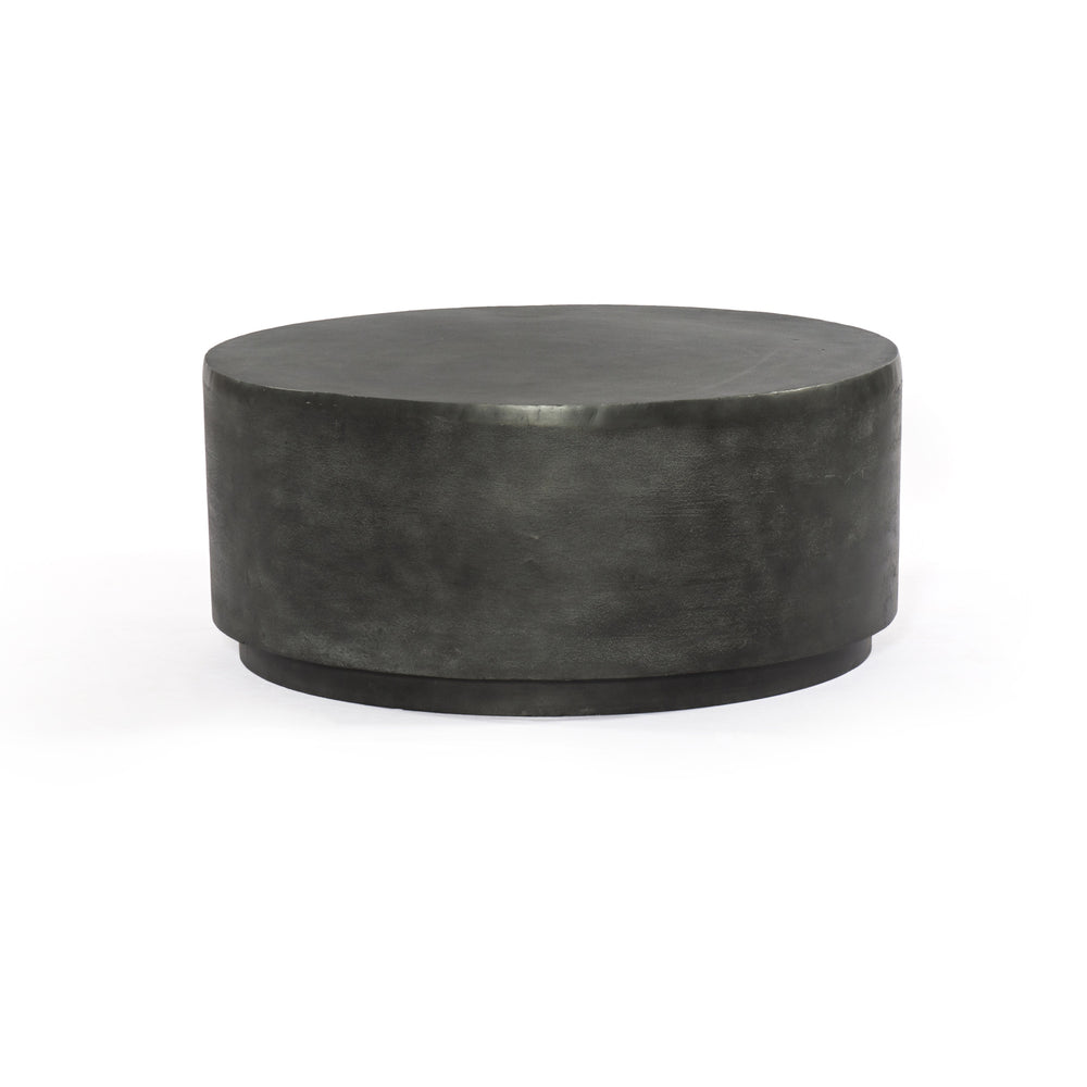Javi Outdoor Coffee Table In Aged Grey