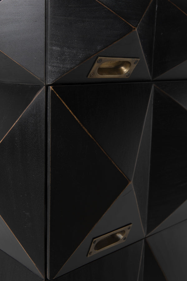 Allegra Dresser, Hand Rubbed Black