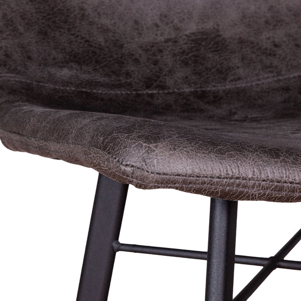 Sam Bar Chair, Charcoal