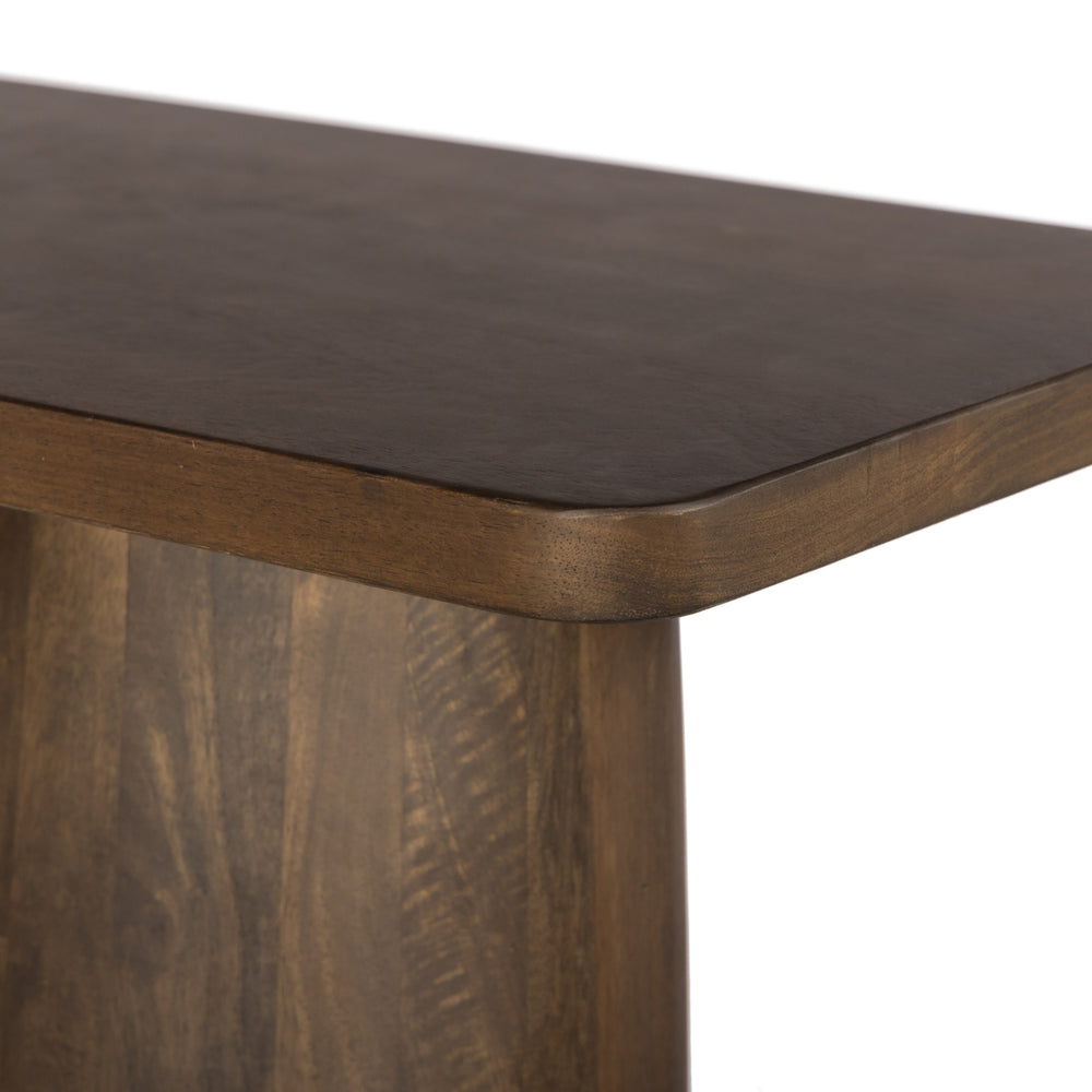 Myla Console Table In Aged Brown