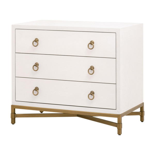 Strand Shagreen 3-Drawer Nightstand