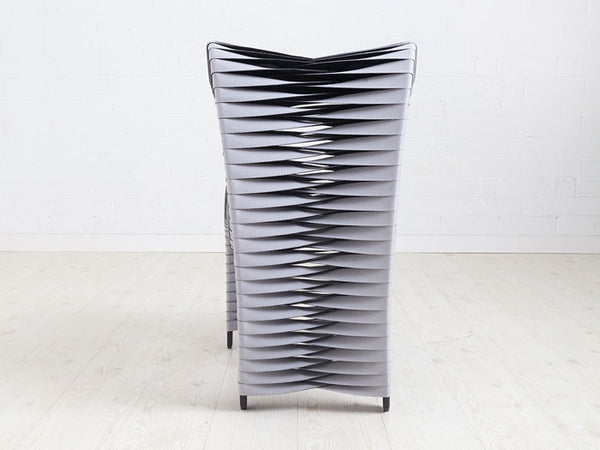 Seat Belt Dining Chair, Gray