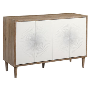 Dani 4 Door White Cabinet
