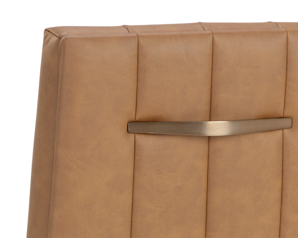 WILBUR COUNTER STOOL - MILLIKEN COGNAC