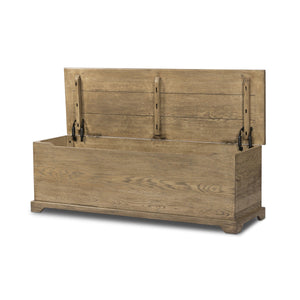 Quintin Trunk - Worn Oak