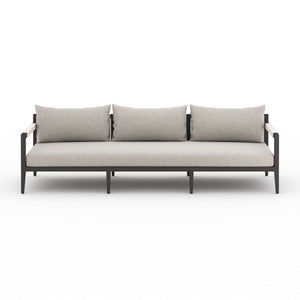 Sherwood Outdoor Sofa 93" in Bronze/Stone