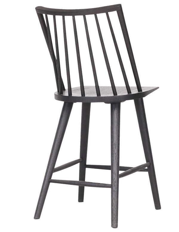 Lewis Windsor Counter Stool-Black Oak