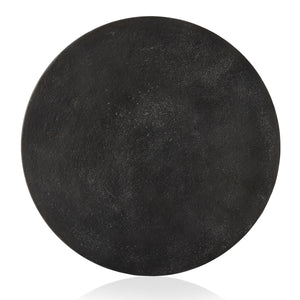 Javi Outdoor End Table In Aged Grey