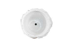 Drape Planter, Gel Coat White