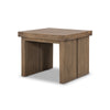 Warby End Table in Worn Oak Veneer