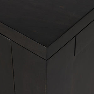 Tilda 6 Door Sideboard - Black Wash Mango